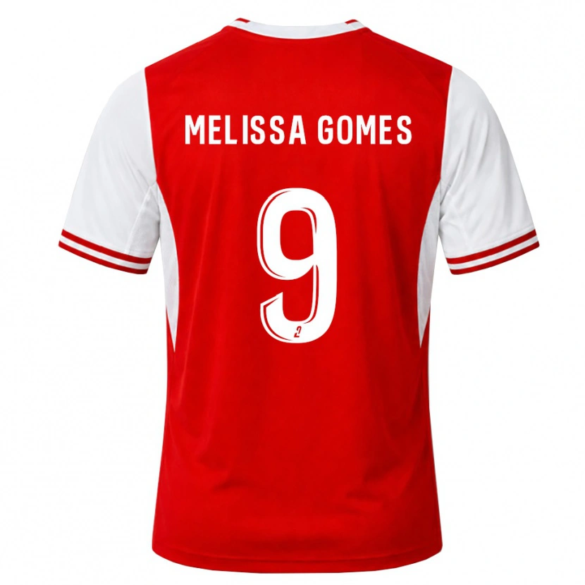 Danxen Kinder Melissa Ferreira Gomes #9 Rot Weiß Heimtrikot Trikot 2026/27 T-Shirt Schweiz