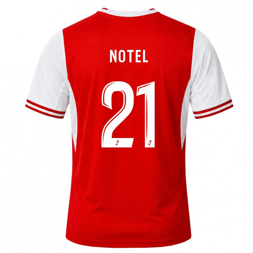 Danxen Kinder Lea Notel #21 Rot Weiß Heimtrikot Trikot 2026/27 T-Shirt Schweiz