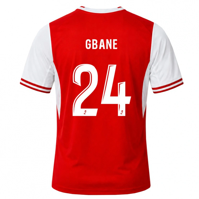 Danxen Kinder Mory Gbane #24 Rot Weiß Heimtrikot Trikot 2026/27 T-Shirt Schweiz