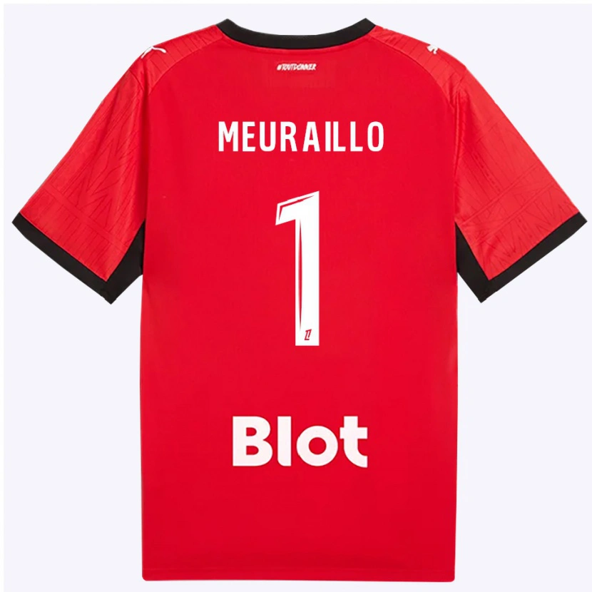 Danxen Kinder Thâo Mouapa Mwa Meuraillo #1 Rot Schwarz Weiß Heimtrikot Trikot 2026/27 T-Shirt Schweiz