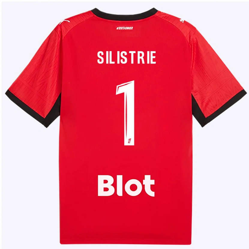 Danxen Kinder Mathys Silistrie #1 Rot Schwarz Weiß Heimtrikot Trikot 2026/27 T-Shirt Schweiz