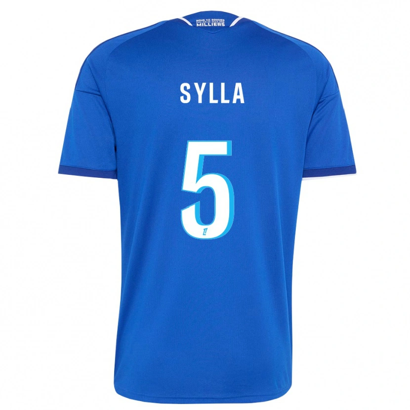 Danxen Kinder Abakar Sylla #5 Königsblau Weiß Heimtrikot Trikot 2026/27 T-Shirt Schweiz