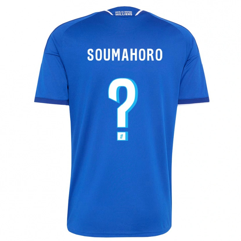 Danxen Kinder Mohamed Soumahoro #0 Königsblau Weiß Heimtrikot Trikot 2026/27 T-Shirt Schweiz
