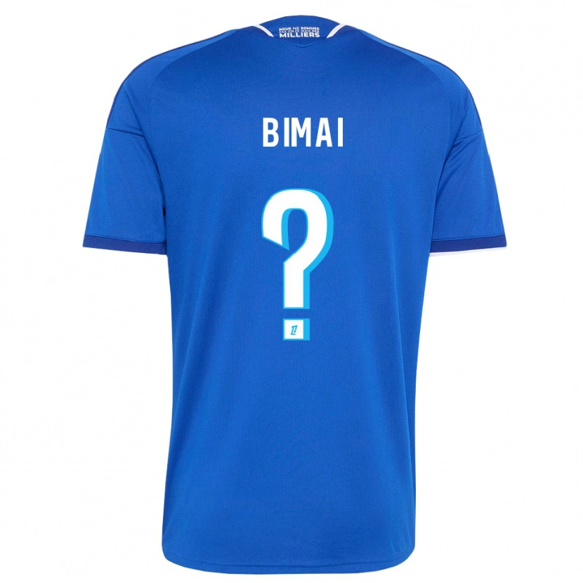 Danxen Kinder Longin Bimai #0 Königsblau Weiß Heimtrikot Trikot 2026/27 T-Shirt Schweiz