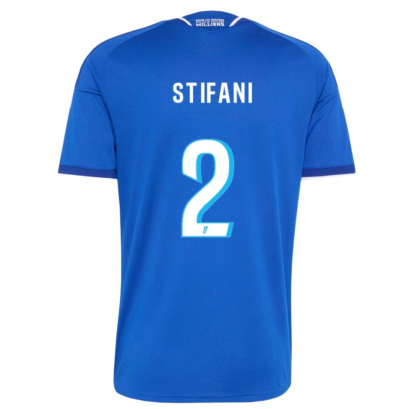 Danxen Kinder Nolaan Stifani #2 Königsblau Weiß Heimtrikot Trikot 2026/27 T-Shirt Schweiz