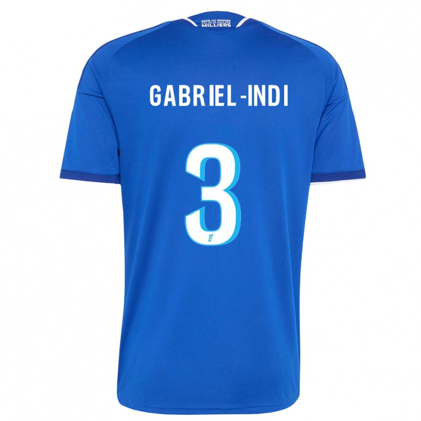 Danxen Kinder Amizade Gabriel-Indi #3 Königsblau Weiß Heimtrikot Trikot 2026/27 T-Shirt Schweiz