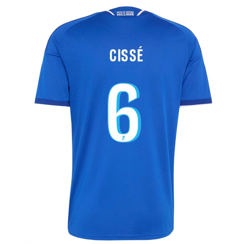 Danxen Kinder Amadou Cissé #6 Königsblau Weiß Heimtrikot Trikot 2026/27 T-Shirt Schweiz