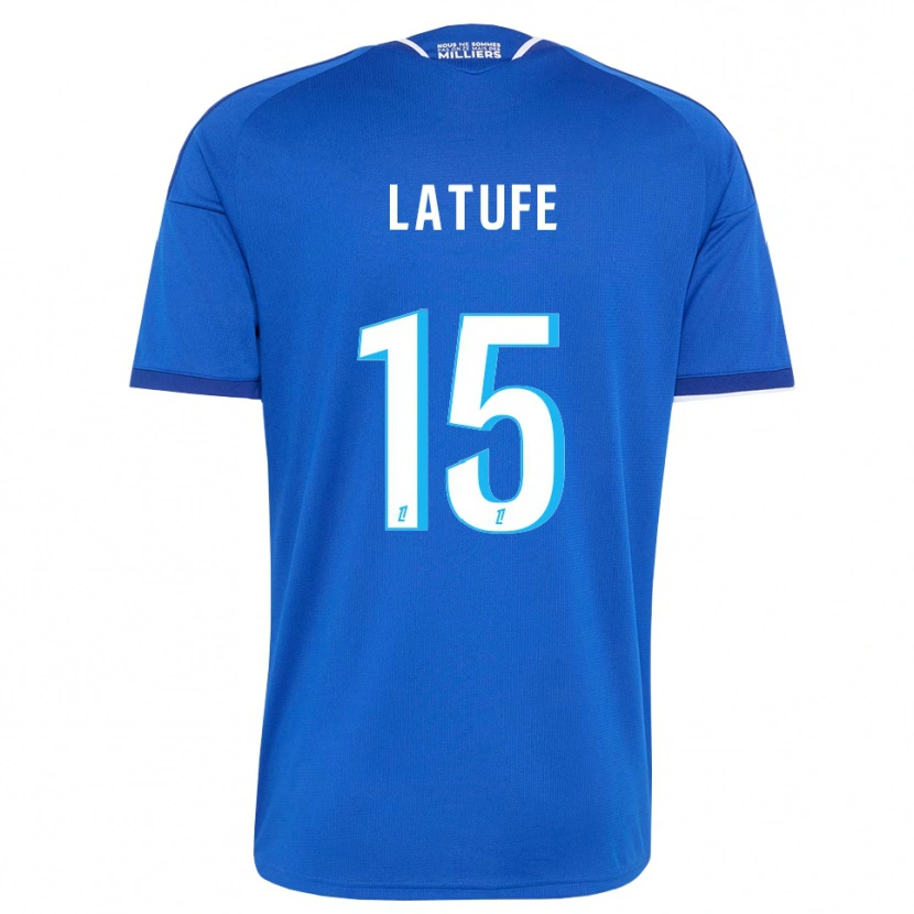 Danxen Kinder Latufe Assoumani #15 Königsblau Weiß Heimtrikot Trikot 2026/27 T-Shirt Schweiz