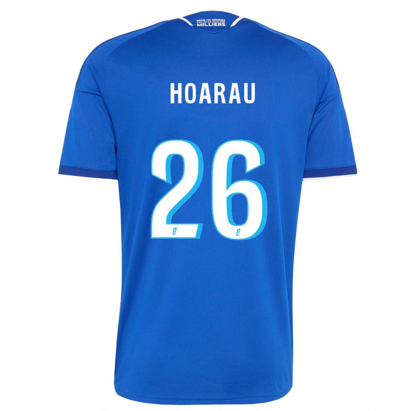Danxen Kinder Fanny Hoarau #26 Königsblau Weiß Heimtrikot Trikot 2026/27 T-Shirt Schweiz