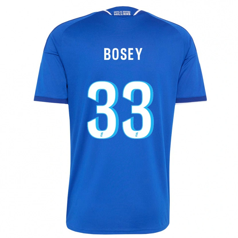 Danxen Kinder Jean-Baptiste Bosey #33 Königsblau Weiß Heimtrikot Trikot 2026/27 T-Shirt Schweiz