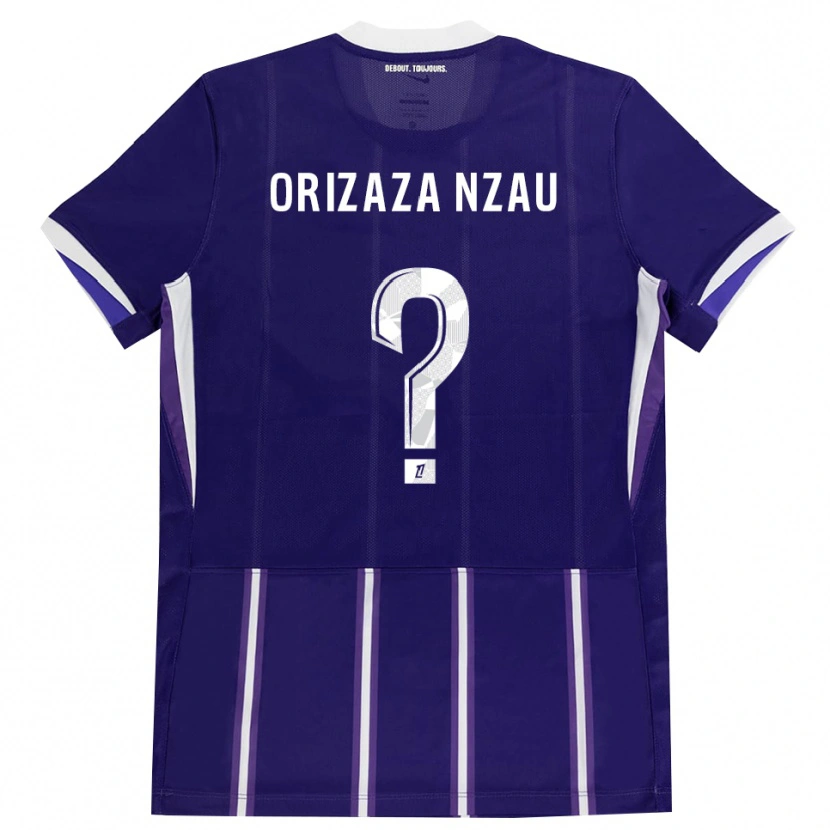 Danxen Kinder Jethro Orizaza Nzau #0 Lila Weiß Heimtrikot Trikot 2026/27 T-Shirt Schweiz