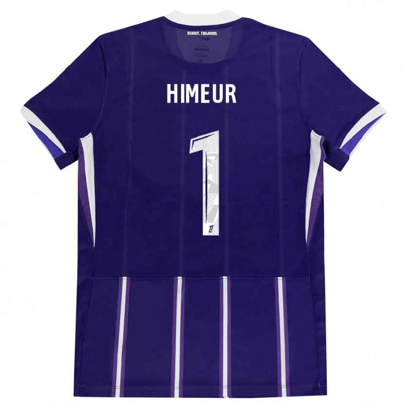 Danxen Kinder Thomas Himeur #1 Lila Weiß Heimtrikot Trikot 2026/27 T-Shirt Schweiz