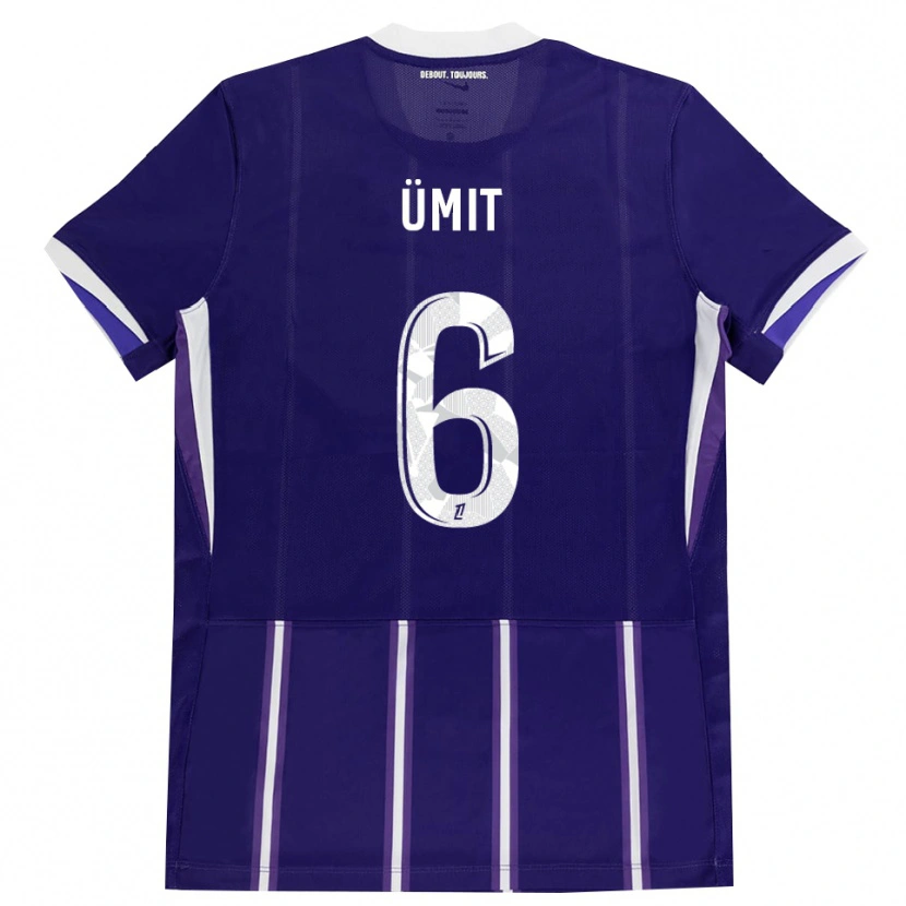 Danxen Kinder Ümit Akdağ #6 Lila Weiß Heimtrikot Trikot 2026/27 T-Shirt Schweiz