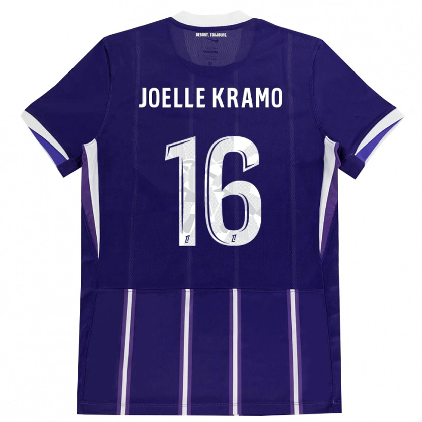 Danxen Kinder Marie Joelle Kramo #16 Lila Weiß Heimtrikot Trikot 2026/27 T-Shirt Schweiz