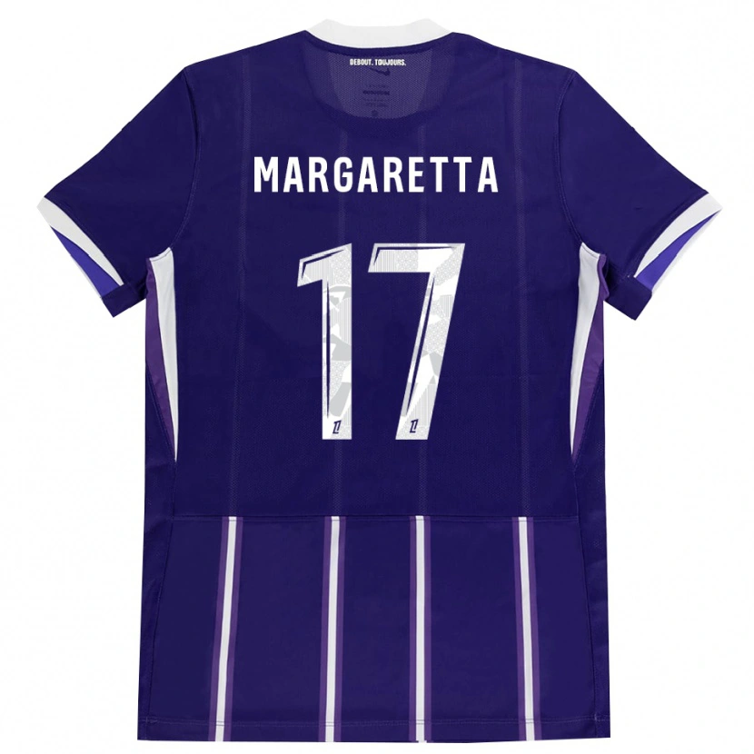 Danxen Kinder Jessica Margaretta #17 Lila Weiß Heimtrikot Trikot 2026/27 T-Shirt Schweiz