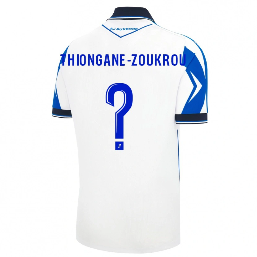 Danxen Kinder Ackah-Tidiane Zoukrou #0 Schwarz Weiß Blau Heimtrikot Trikot 2026/27 T-Shirt Schweiz