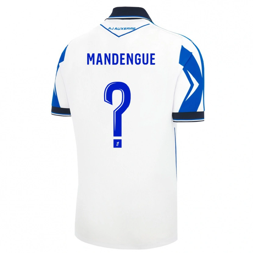 Danxen Kinder Rayan Mandengue #0 Schwarz Weiß Blau Heimtrikot Trikot 2026/27 T-Shirt Schweiz