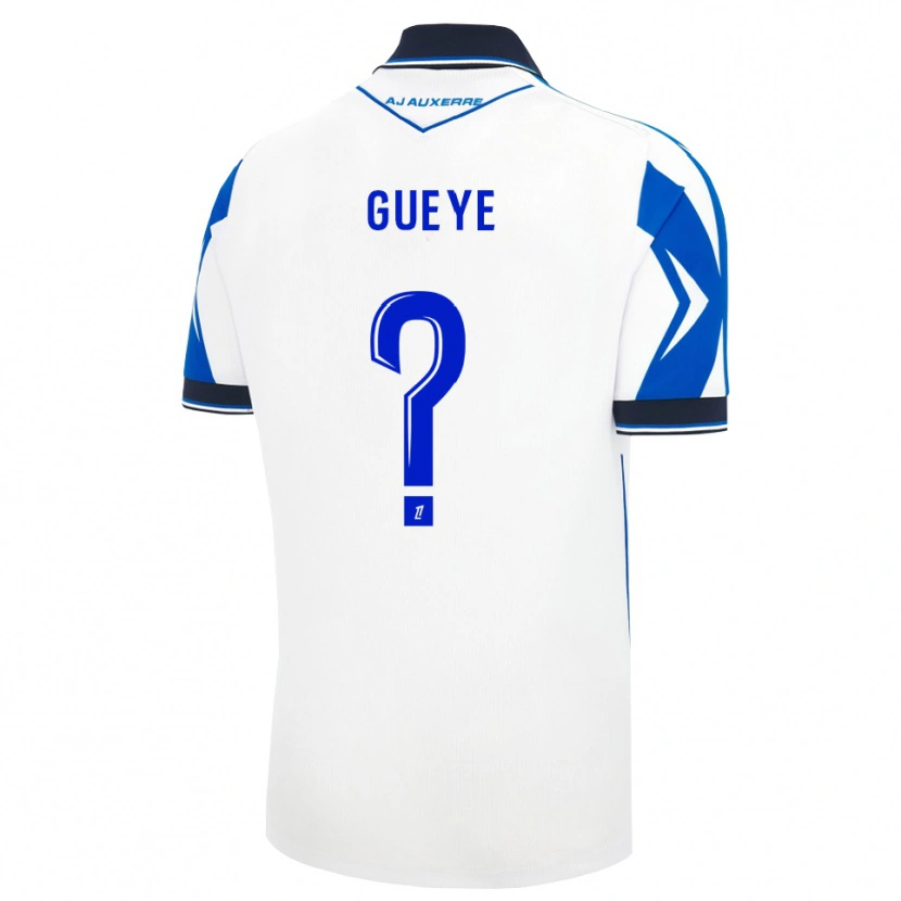 Danxen Kinder Khady Gueye #0 Schwarz Weiß Blau Heimtrikot Trikot 2026/27 T-Shirt Schweiz