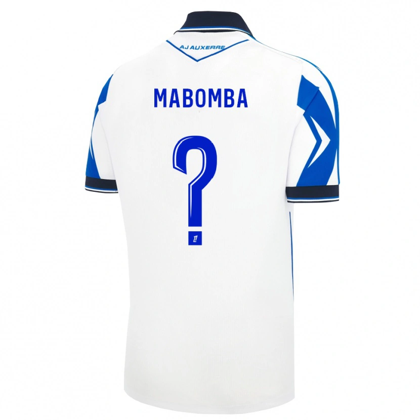 Danxen Kinder Gloria Mabomba #0 Schwarz Weiß Blau Heimtrikot Trikot 2026/27 T-Shirt Schweiz