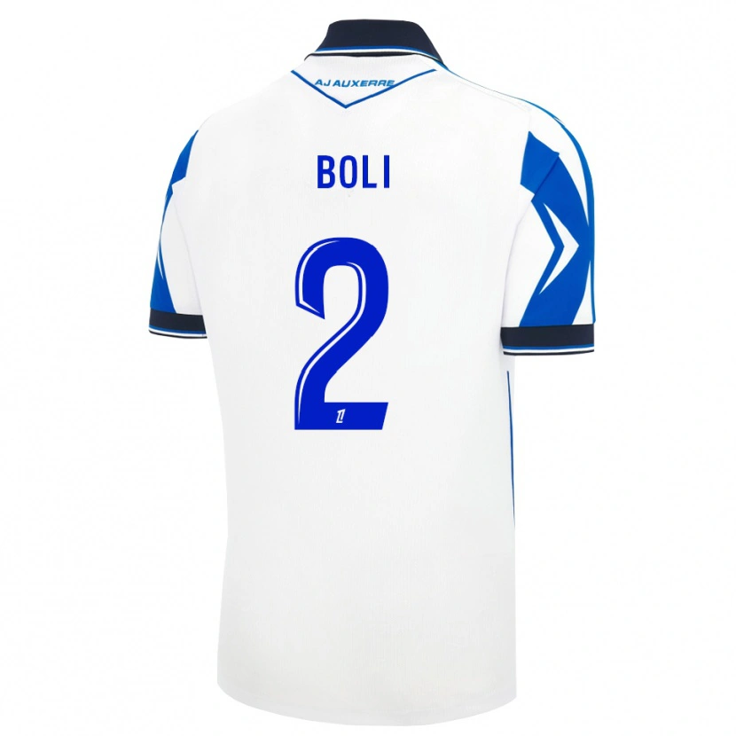 Danxen Kinder Franck Boli #2 Schwarz Weiß Blau Heimtrikot Trikot 2026/27 T-Shirt Schweiz