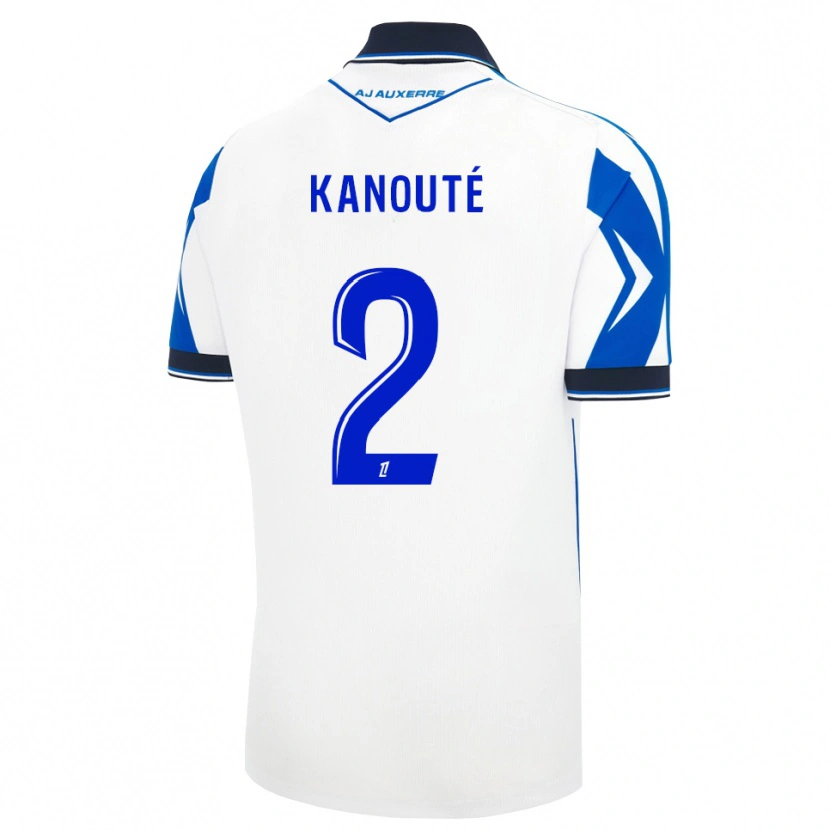 Danxen Kinder Ibrahima Kanouté #2 Schwarz Weiß Blau Heimtrikot Trikot 2026/27 T-Shirt Schweiz