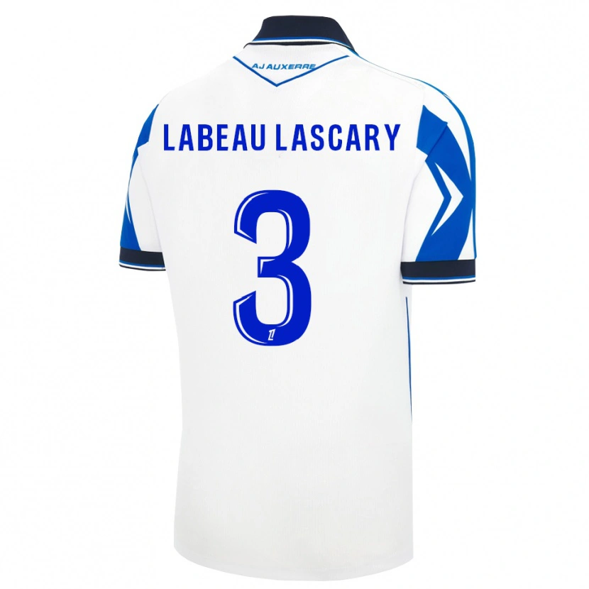 Danxen Kinder Rémy Labeau Lascary #3 Schwarz Weiß Blau Heimtrikot Trikot 2026/27 T-Shirt Schweiz