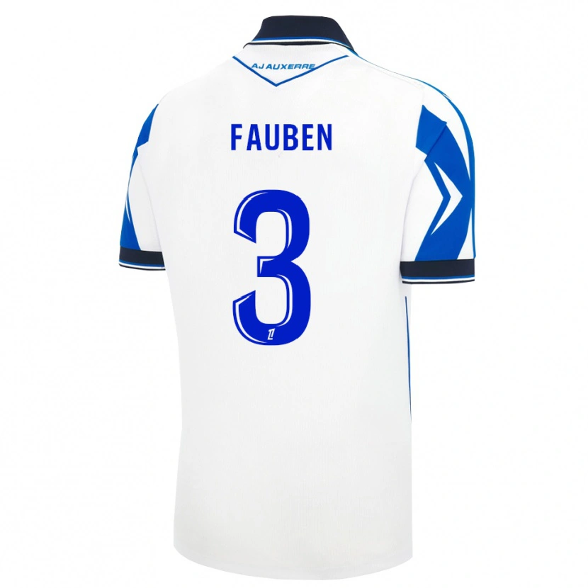Danxen Kinder Marc-Allan Fauben #3 Schwarz Weiß Blau Heimtrikot Trikot 2026/27 T-Shirt Schweiz