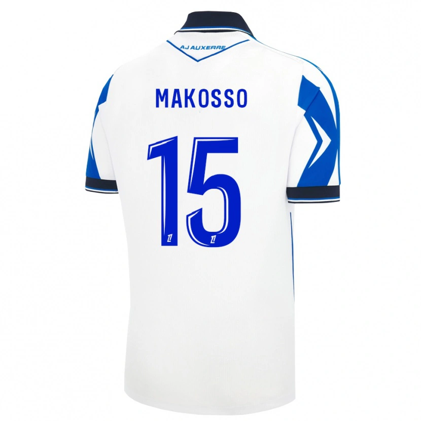Danxen Kinder Christ Makosso #15 Schwarz Weiß Blau Heimtrikot Trikot 2026/27 T-Shirt Schweiz