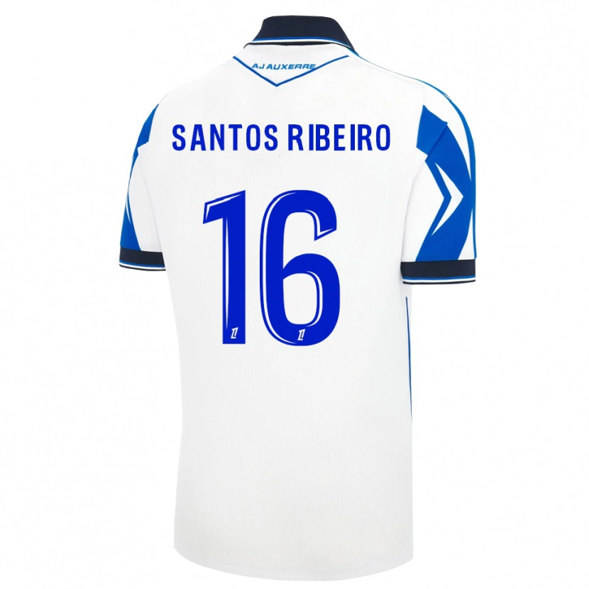 Danxen Kinder Timéo Dos Santos Ribeiro #16 Schwarz Weiß Blau Heimtrikot Trikot 2026/27 T-Shirt Schweiz