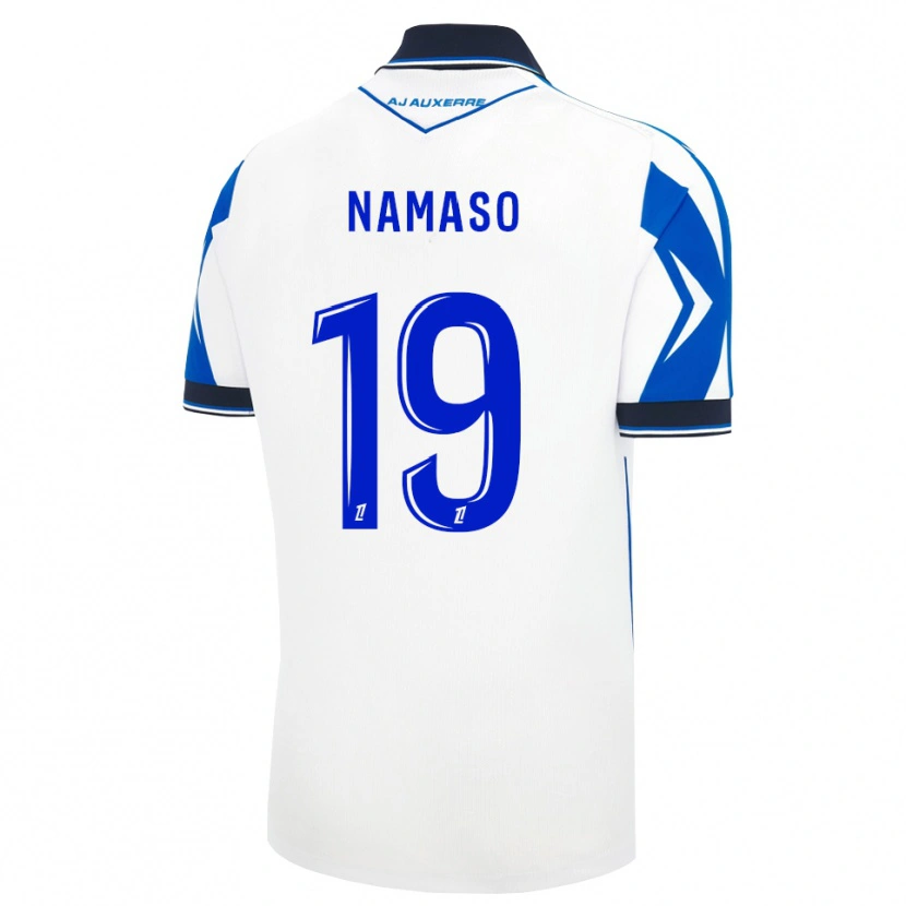 Danxen Kinder Danny Namaso #19 Schwarz Weiß Blau Heimtrikot Trikot 2026/27 T-Shirt Schweiz