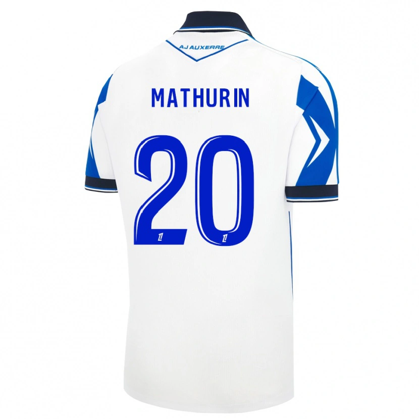 Danxen Kinder Anis Mathurin #20 Schwarz Weiß Blau Heimtrikot Trikot 2026/27 T-Shirt Schweiz
