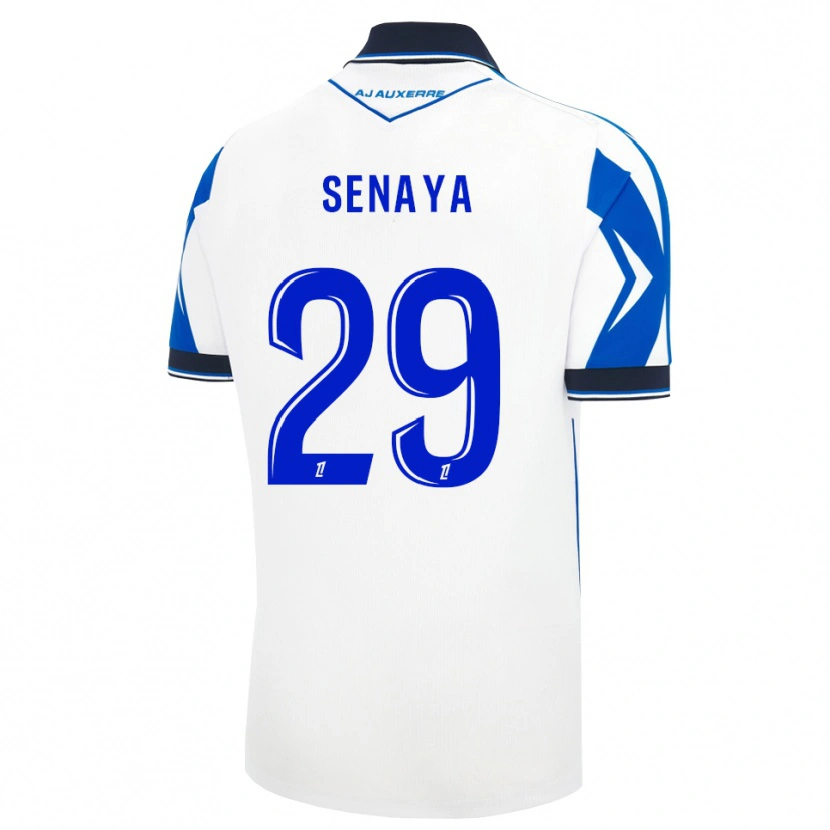 Danxen Kinder Marvin Senaya #29 Schwarz Weiß Blau Heimtrikot Trikot 2026/27 T-Shirt Schweiz