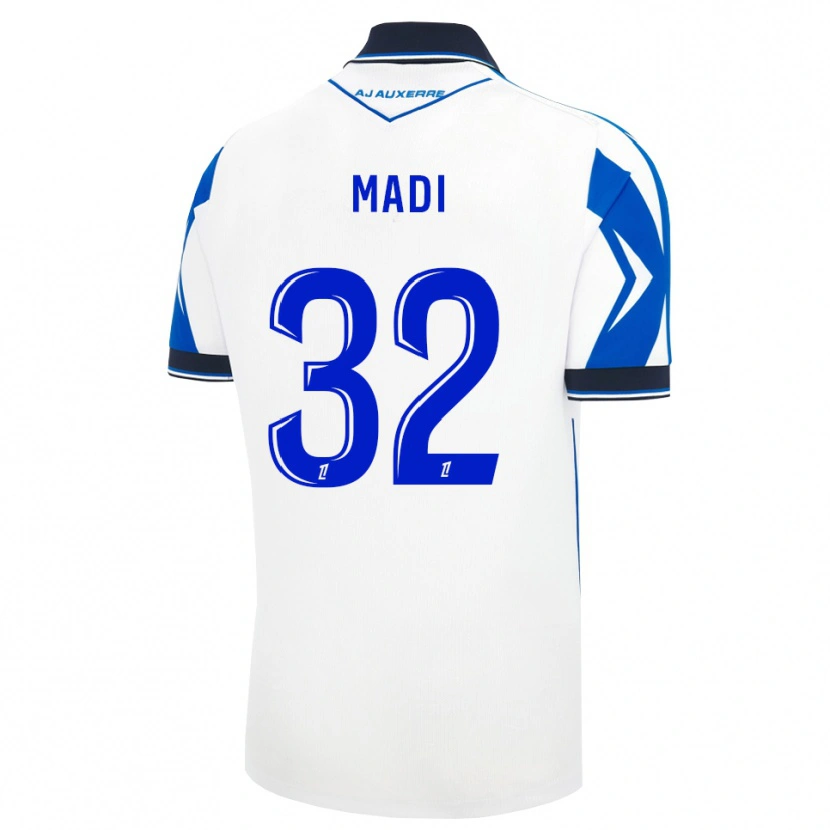Danxen Kinder Kylian Madi #32 Schwarz Weiß Blau Heimtrikot Trikot 2026/27 T-Shirt Schweiz
