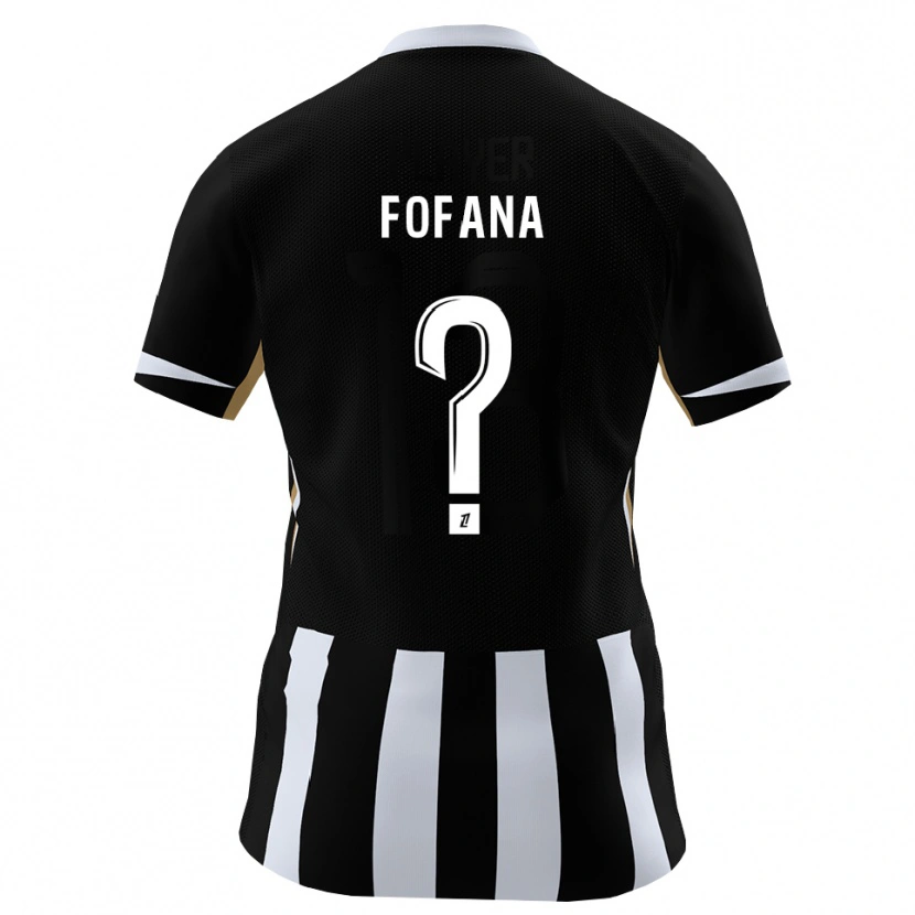 Danxen Kinder N'faly Fofana #0 Schwarz Blau Heimtrikot Trikot 2026/27 T-Shirt Schweiz