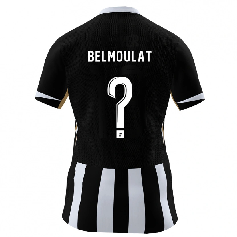 Danxen Kinder Zinédine Belmoulat #0 Schwarz Blau Heimtrikot Trikot 2026/27 T-Shirt Schweiz