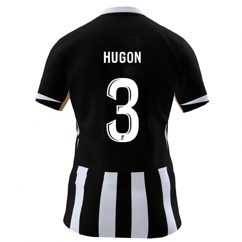 Danxen Kinder Alix Hugon #3 Schwarz Blau Heimtrikot Trikot 2026/27 T-Shirt Schweiz