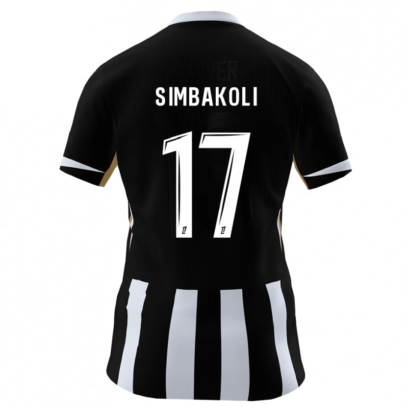 Danxen Kinder Usman Simbakoli #17 Schwarz Blau Heimtrikot Trikot 2026/27 T-Shirt Schweiz