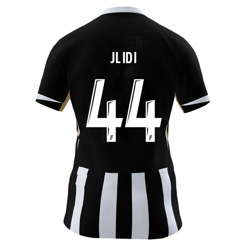 Danxen Kinder Yahia Jlidi #44 Schwarz Blau Heimtrikot Trikot 2026/27 T-Shirt Schweiz