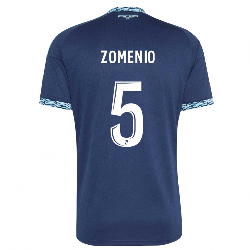 Danxen Kinder Paco Zomenio #5 Stahlblau Weiß Heimtrikot Trikot 2026/27 T-Shirt Schweiz