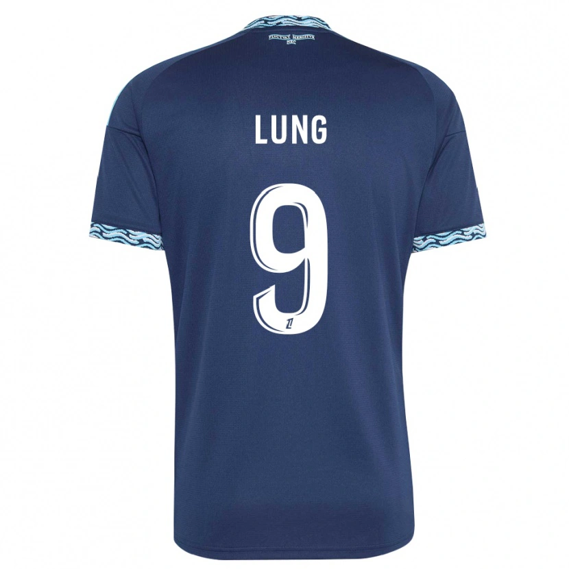 Danxen Kinder Nelson Lung #9 Stahlblau Weiß Heimtrikot Trikot 2026/27 T-Shirt Schweiz