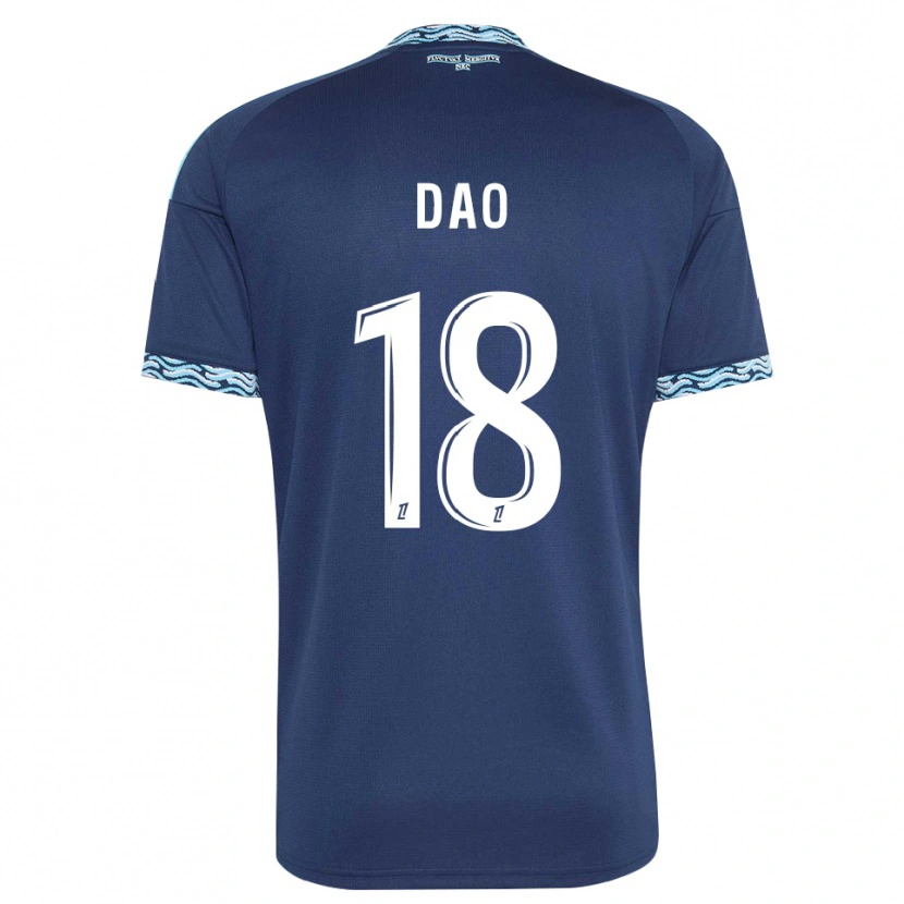 Danxen Kinder Mohamed Dao #18 Stahlblau Weiß Heimtrikot Trikot 2026/27 T-Shirt Schweiz