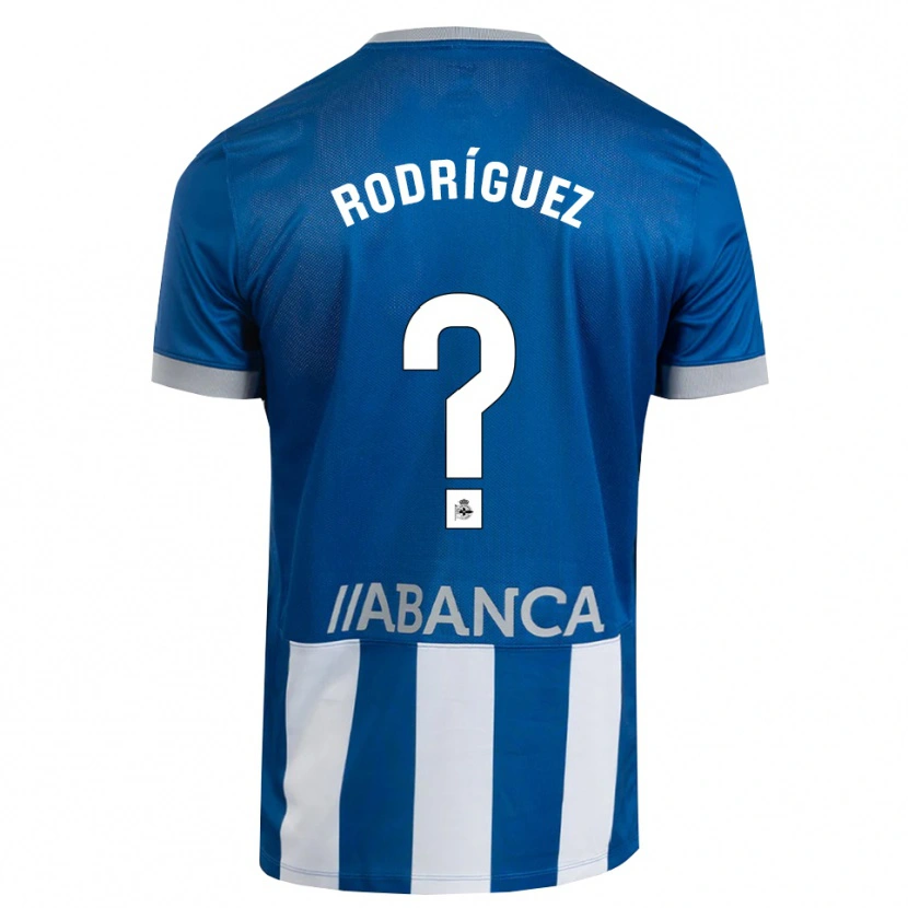 Danxen Kinder Carlos Rodríguez #0 Blau Grau Weiß Heimtrikot Trikot 2026/27 T-Shirt Schweiz