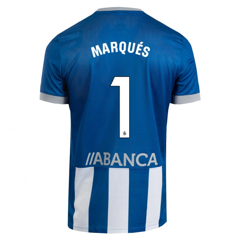 Danxen Kinder Álex Marqués #1 Blau Grau Weiß Heimtrikot Trikot 2026/27 T-Shirt Schweiz