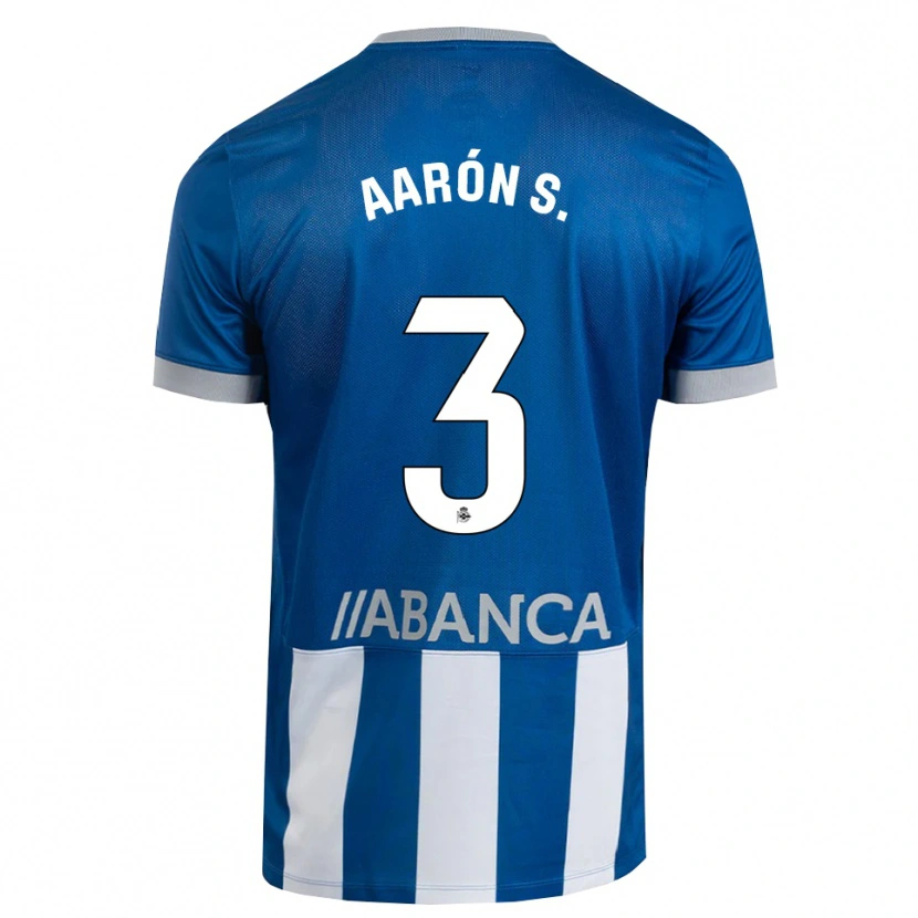 Danxen Kinder Aarón Sánchez #3 Blau Grau Weiß Heimtrikot Trikot 2026/27 T-Shirt Schweiz