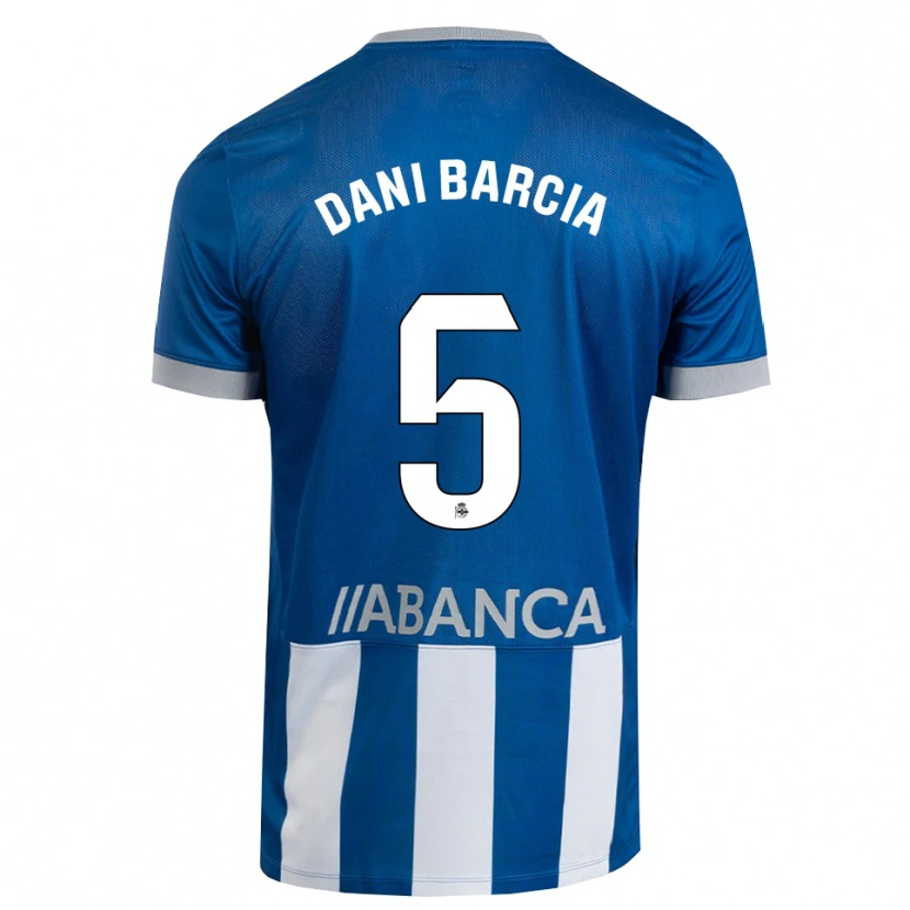 Danxen Kinder Dani Barcia #5 Blau Grau Weiß Heimtrikot Trikot 2026/27 T-Shirt Schweiz