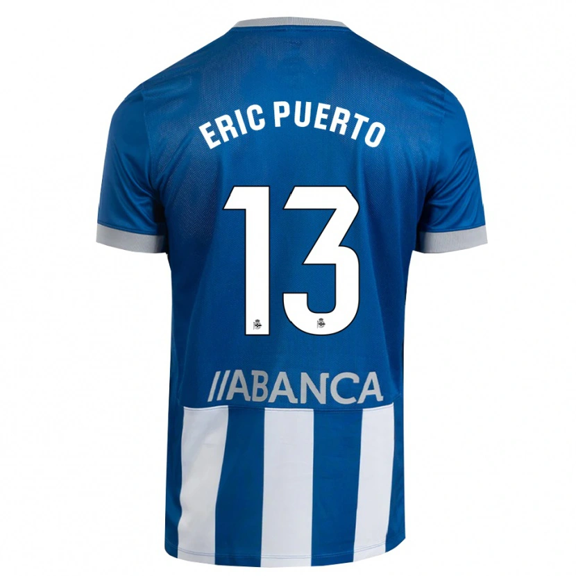 Danxen Kinder Eric Puerto #13 Blau Grau Weiß Heimtrikot Trikot 2026/27 T-Shirt Schweiz