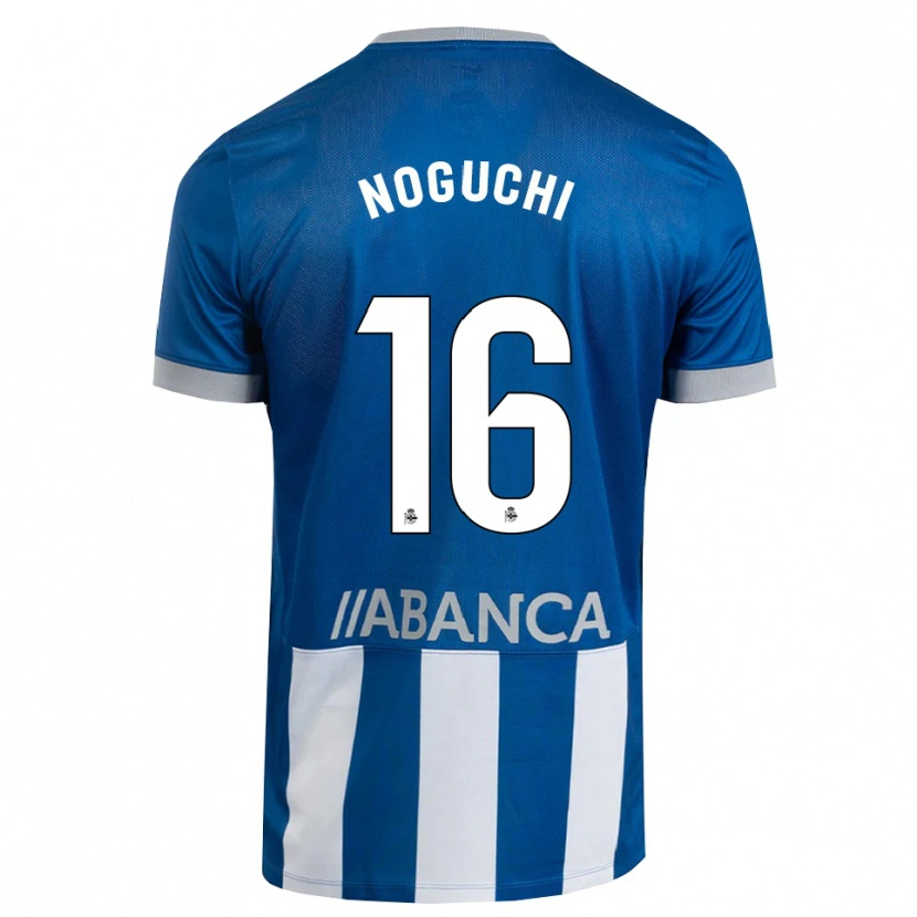 Danxen Kinder Ayaka Noguchi #16 Blau Grau Weiß Heimtrikot Trikot 2026/27 T-Shirt Schweiz