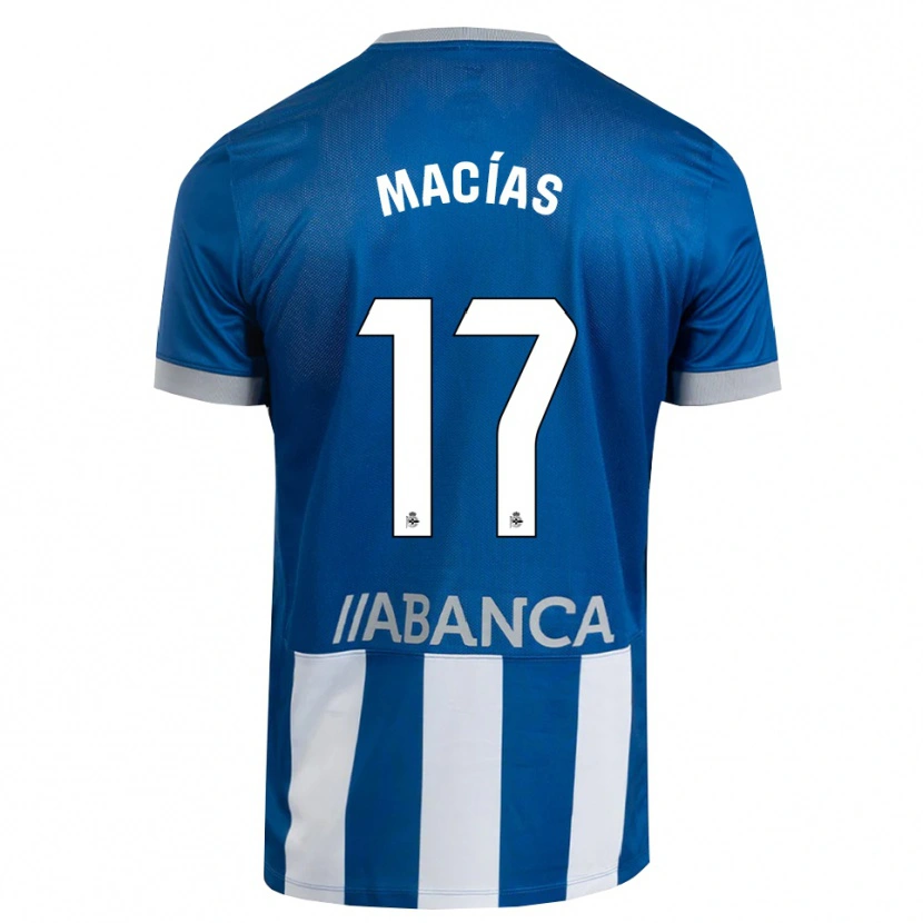 Danxen Kinder Luisao Macías #17 Blau Grau Weiß Heimtrikot Trikot 2026/27 T-Shirt Schweiz