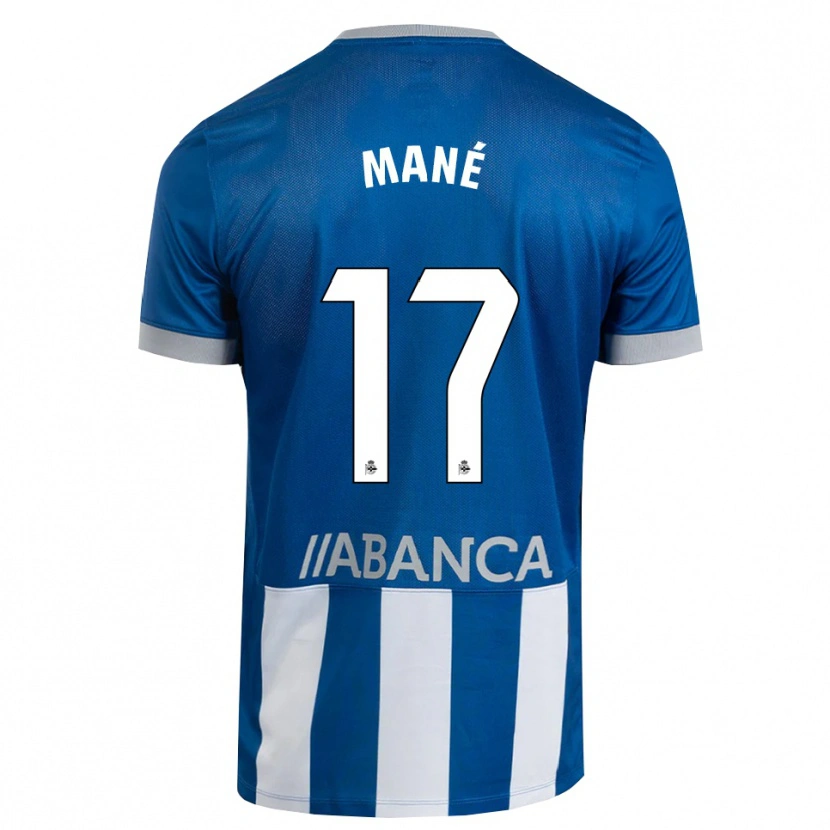 Danxen Kinder Alioune Mané #17 Blau Grau Weiß Heimtrikot Trikot 2026/27 T-Shirt Schweiz