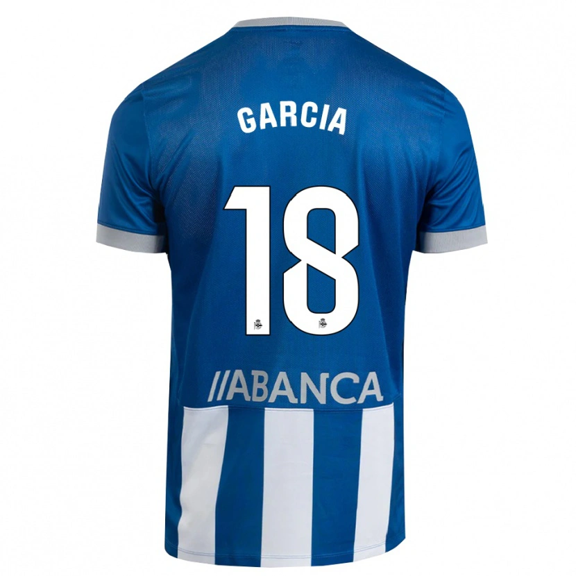 Danxen Kinder Raquel García #18 Blau Grau Weiß Heimtrikot Trikot 2026/27 T-Shirt Schweiz